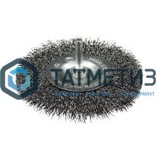 Щетка для дрели дисковая 100 мм, гофрированная № 155 ПрофОснастка Мастер -  магазин «ТАТМЕТИЗ»