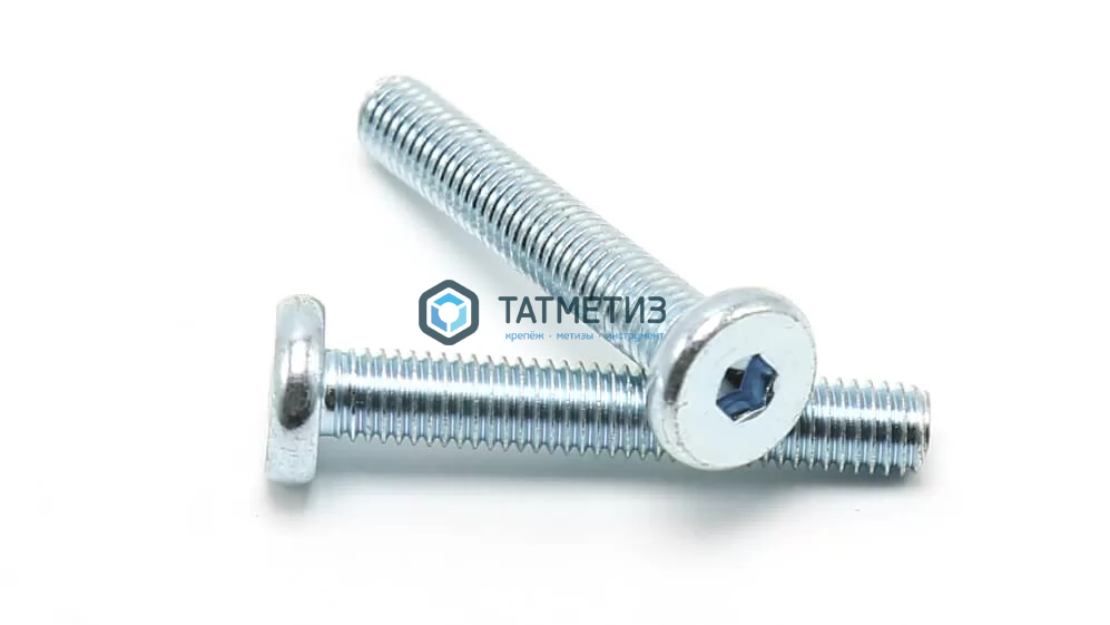 Винт с цилиндрической низкой головкой, внутренний шестигранник ДИН 7984 А2 M 5X25 Винт с цилиндрической низкой головкой, внутренний шестигранник ДИН 7984 А2 M 5X25