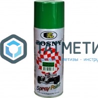 Краска аэроз. BOSNY 520 мл. №037  ЗЕЛЕНАЯ ТРАВА -  магазин крепежа «ТАТМЕТИЗ»