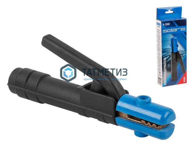 Держатель электрода, H-200D в кор. Solaris -  магазин «ТАТМЕТИЗ»