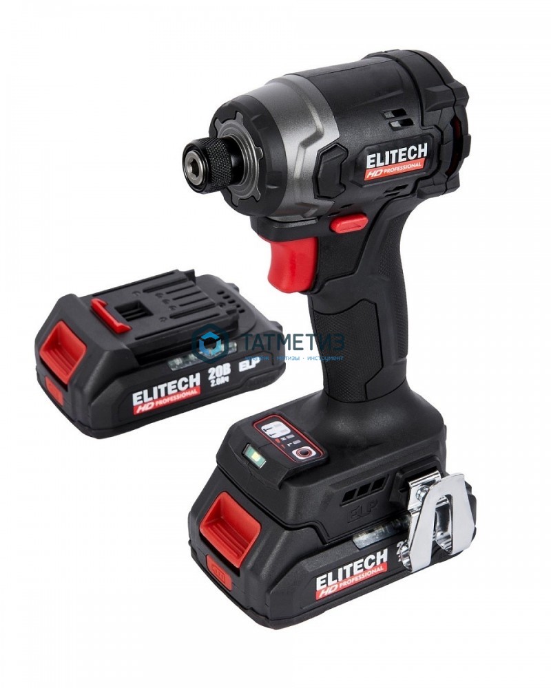 Винтоверт аккум.ELITECH HD CS 1201SL,12В, ELP, б/щет, 2х2.0А/ч,145Нм, 0-3200уд/мин, 3скор. -  магазин «ТАТМЕТИЗ»