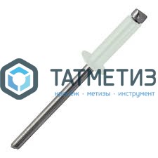Заклепки ZK ал/ст 4,0x 8 RAL 9003 -  магазин крепежа «ТАТМЕТИЗ»