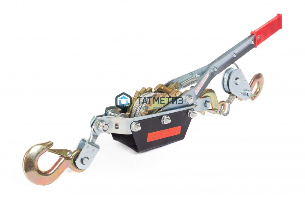 Лебедка ручная рычажная СибТаль, тросовая X2Y3, 2тн, 2,2м -  магазин «ТАТМЕТИЗ»