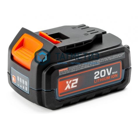 Аккумулятор B50X2 (20В, Li-Ion, 5 Ач) SENIX X2 -  магазин «ТАТМЕТИЗ»