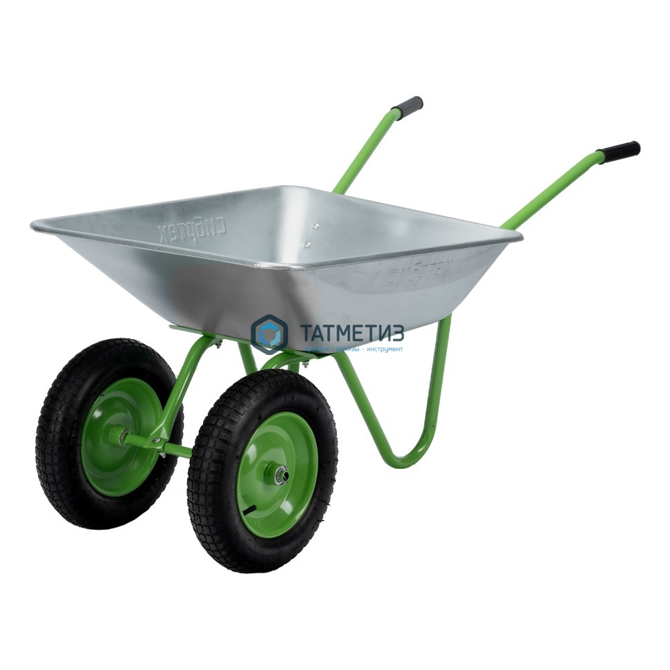 Тачка садовая двухколесная, 120 кг, объем 65л // Сибртех -  магазин «ТАТМЕТИЗ»