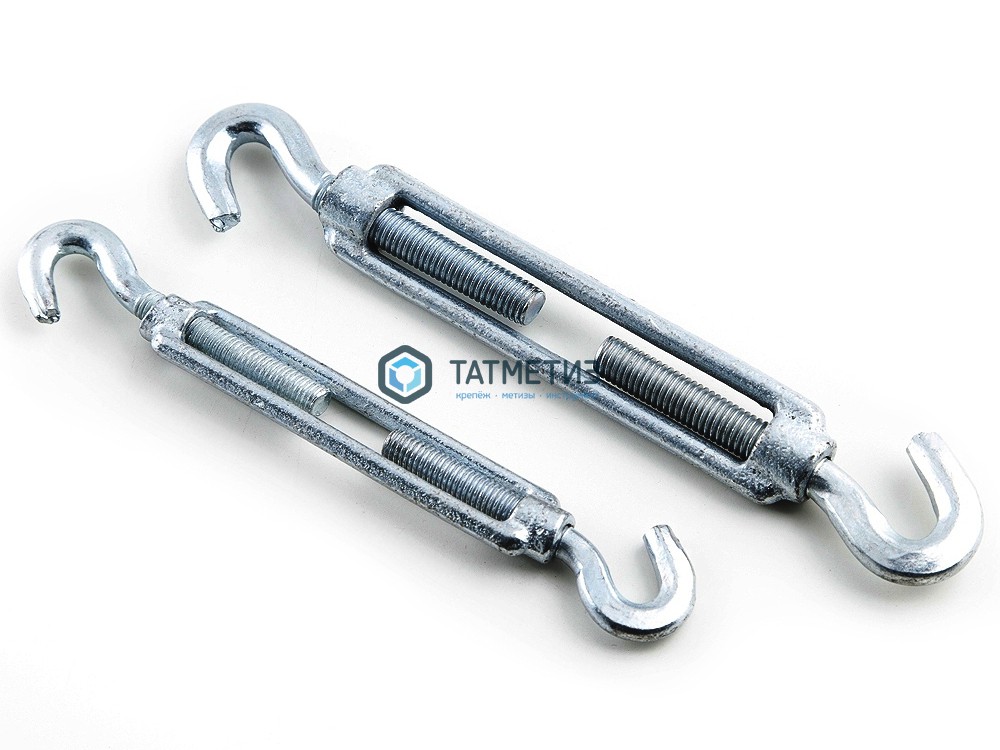 Талреп С+С DIN 1480  6 крюк-крюк усиленный -  магазин крепежа «ТАТМЕТИЗ»