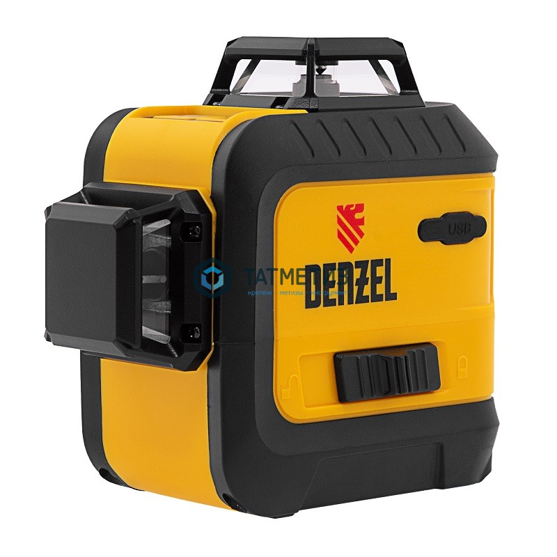 Уровень лазерный 300 мм, мультипризм, LXI 360-3, 520 нм, 2800 mAh, 1/4 // Denzel -  магазин крепежа «ТАТМЕТИЗ»