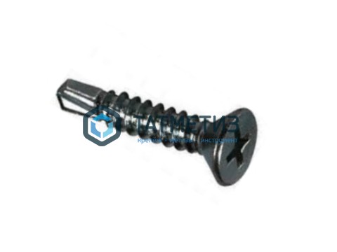 Саморезы потай оксид по металлу со сверлом 3,5х25 | «ТАТМЕТИЗ» Саморезы потай оксид по металлу со сверлом 3,5х25 - магазин крепежа «ТАТМЕТИЗ»