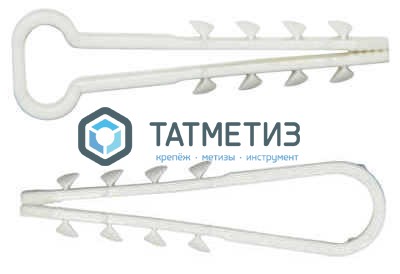 Дюбель-хомут для кабеля нейлон 11-18 черн. (100 шт/уп) PROCONNECT | «ТАТМЕТИЗ» Дюбель-хомут для кабеля нейлон 11-18 черн. (100 шт/уп) PROCONNECT - магазин крепежа «ТАТМЕТИЗ»