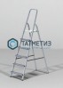 Стремянка 6 ступеней, алюминиевая, KROFT -  магазин «ТАТМЕТИЗ»