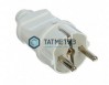 Эл.вилка прямая с/з бел. 16А А101 UNIVersal -  магазин «ТАТМЕТИЗ»