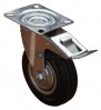 Колесо поворотное с площадкой и тормозом d 160 мм -  магазин «ТАТМЕТИЗ»