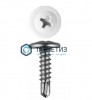 Саморез п/ш сверло 4,2x19  RAL 9003 -  магазин крепежа «ТАТМЕТИЗ»