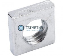 Гайка квадратная низкая DIN 562, оц М 6  (1000 шт/уп) ТК -  магазин крепежа «ТАТМЕТИЗ»