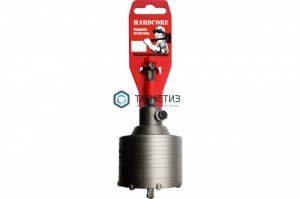 Коронка буровая по бетону 100 мм, в сборе, SDS+ Hardcore -  магазин крепежа «ТАТМЕТИЗ»