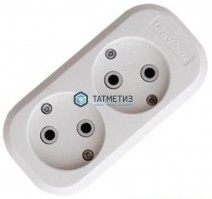 Колодка удлинителя 2-м б/з АВС-пл. UNIVersal E202 -  магазин крепежа «ТАТМЕТИЗ»