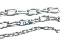 Цепь DIN 766 кор.зв. оц. 5  (50 м/бух) R -  магазин крепежа «ТАТМЕТИЗ»
