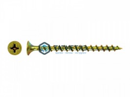 Саморезы потай по дереву желтые, PH2  4,2х70 (уп 15 кг / 2 850 шт) МС -  магазин крепежа «ТАТМЕТИЗ»