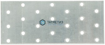 Пластина крепежная KP  200x100х 2,0мм  (20 шт/уп) -  магазин крепежа «ТАТМЕТИЗ»