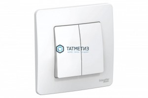 Выключатель 2-кл. ОП BLANCA, 6A, 250B,белый -  магазин крепежа «ТАТМЕТИЗ»