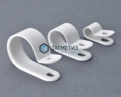 Серьга д/кабеля D 6 БЕЛАЯ  (1000 шт/уп) -  магазин крепежа «ТАТМЕТИЗ»