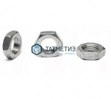 Гайка низкая DIN 439, оц М16  (1200 шт/уп) МН -  магазин крепежа «ТАТМЕТИЗ»