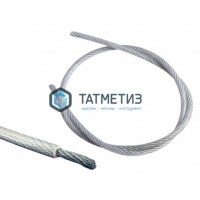 Трос с ПВХ стальной оц. 6-5 (100 м/бух) | «ТАТМЕТИЗ» Трос с ПВХ стальной оц. 6-5 (100 м/бух) - магазин крепежа «ТАТМЕТИЗ»