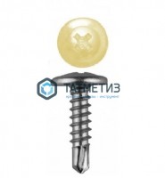 Саморез п/ш сверло 4,2x19  RAL 1014 -  магазин крепежа «ТАТМЕТИЗ»