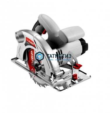 Пила циркулярная ЗУБР, пропил 90°-52мм; 45°-32мм, 160x20мм, 4500об/мин, 1300Вт -  магазин крепежа «ТАТМЕТИЗ»