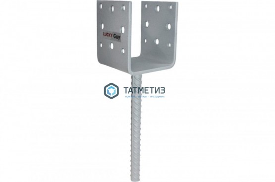 Основание колонны бруса на 100 мм, 120х100х100х6,0 мм, Н=250 мм, д=20 мм, покрытие: ZINGA (4) | «ТАТМЕТИЗ» Основание колонны бруса на 100 мм, 120х100х100х6,0 мм, Н=250 мм, д=20 мм, покрытие: ZINGA (4) - магазин крепежа «ТАТМЕТИЗ»