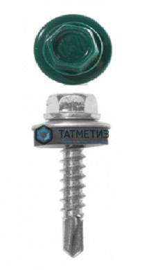 Саморез окраш.кров. 5,5х19 /6026/ DAXMER M (10х250) -  магазин крепежа «ТАТМЕТИЗ»