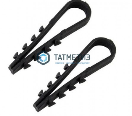 Дюбель-хомут для кабеля нейлон 11-18 черн. (100 шт/уп) PROCONNECT | «ТАТМЕТИЗ» Дюбель-хомут для кабеля нейлон 11-18 черн. (100 шт/уп) PROCONNECT - магазин крепежа «ТАТМЕТИЗ»