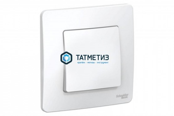 Выключатель 1-кл. СП КВАРТА 10А белый -  магазин крепежа «ТАТМЕТИЗ»