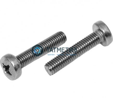 Винт полукр/гл крест/шл DIN 7985 А2 M5 х20 -  магазин крепежа «ТАТМЕТИЗ»