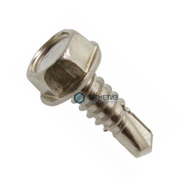 Саморез DIN7504 К А2 6гр головка с п/ш, сверло 4,2 х 16 | «ТАТМЕТИЗ» Саморез DIN7504 К А2 6гр головка с п/ш, сверло 4,2 х 16 - магазин крепежа «ТАТМЕТИЗ»