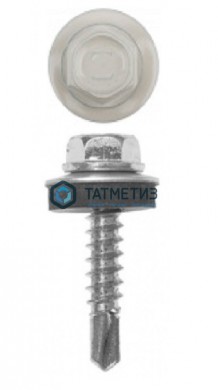 Саморез окраш.кров. 5,5х19 /9002/ DAXMER MS (10х250) -  магазин крепежа «ТАТМЕТИЗ»