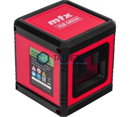 Уровень лазерный XQB GREEN Basic SET, 20 м, зеленый луч, батарейки, резьба 1/4"// MTX -  магазин крепежа «ТАТМЕТИЗ»