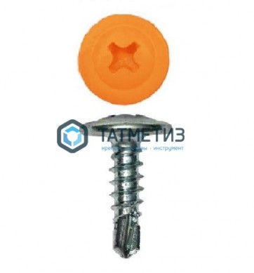Саморез п/ш сверло 4,2x25  RAL 2004 -  магазин крепежа «ТАТМЕТИЗ»