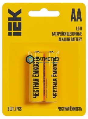 Батарейка алкалиновая тип AA / LR6 1.5В ( 28 шт/бокс ) IEK -  магазин крепежа «ТАТМЕТИЗ»