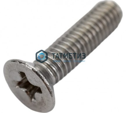 Винт потай DIN 965 оц 8х 20 А2 | «ТАТМЕТИЗ» Винт потай DIN 965 оц 8х 20 А2 - магазин крепежа «ТАТМЕТИЗ»