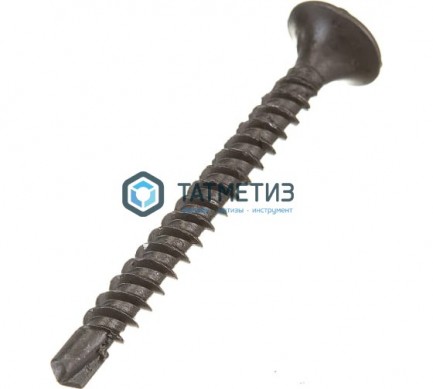 Саморезы потай сверло, черный 3,5х35 -  магазин крепежа «ТАТМЕТИЗ»