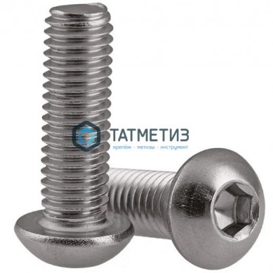 Винт ISO 7380 А2 M 5х35 | «ТАТМЕТИЗ» Винт ISO 7380 А2 M 5х35 - магазин крепежа «ТАТМЕТИЗ»