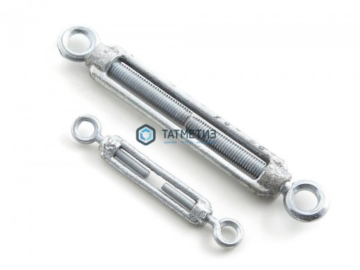 Талреп О+О DIN 1480 12 кольцо-кольцо RC | «ТАТМЕТИЗ» Талреп О+О DIN 1480 12 кольцо-кольцо RC - магазин крепежа «ТАТМЕТИЗ»