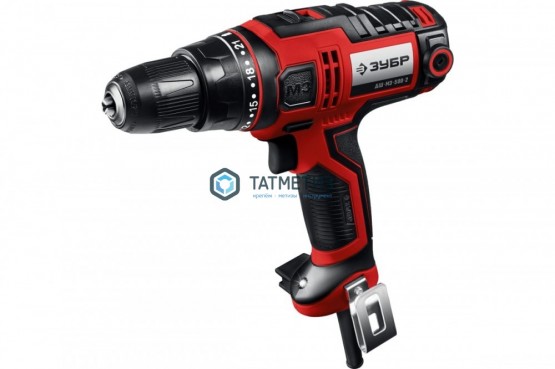 Дрель-шуруповерт сетевая, ЗУБР, 500 Вт, 0-450/0-1800 об/мин в кейсе -  магазин крепежа «ТАТМЕТИЗ»