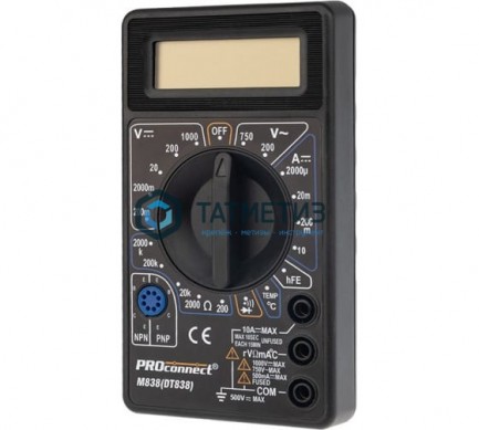 Мультиметр портативный МAS830 MASTECH -  магазин крепежа «ТАТМЕТИЗ»