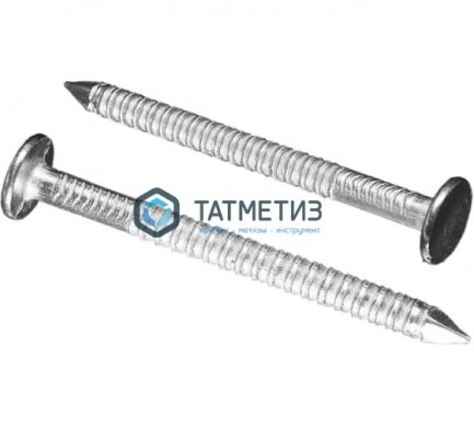 Гвозди ершен. оцинкован. с плоской головкой 4,2х100  (5 кг) -  магазин крепежа «ТАТМЕТИЗ»