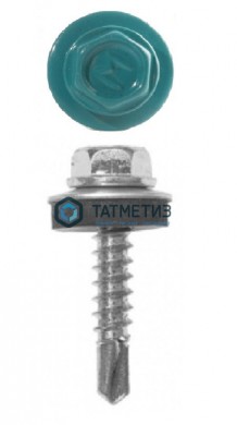 Саморез окраш.кров. 5,5х19 /5021/ DAXMER M (10х250) -  магазин крепежа «ТАТМЕТИЗ»