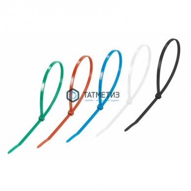 Хомут-стяжка нейлон  400 х 5,0  (25 шт/уп)  REXANT Цветные -  магазин крепежа «ТАТМЕТИЗ»