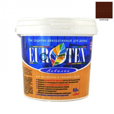 Деревозащитное средство Eurotex  ПАЛИСАНДР  0,9 кг-./6 -  магазин крепежа «ТАТМЕТИЗ»