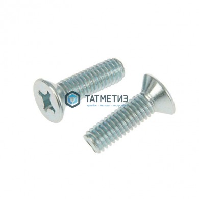 Винт потай DIN 965 оц 6х 60  (уп 20 кг / 1660 шт) -  магазин крепежа «ТАТМЕТИЗ»